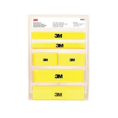 3M 5692 Sanding Block Kit Yellow Stikit PSA Attachment