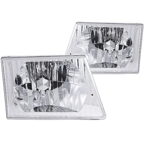 AnzoUSA 111026 Crystal Headlights Chrome