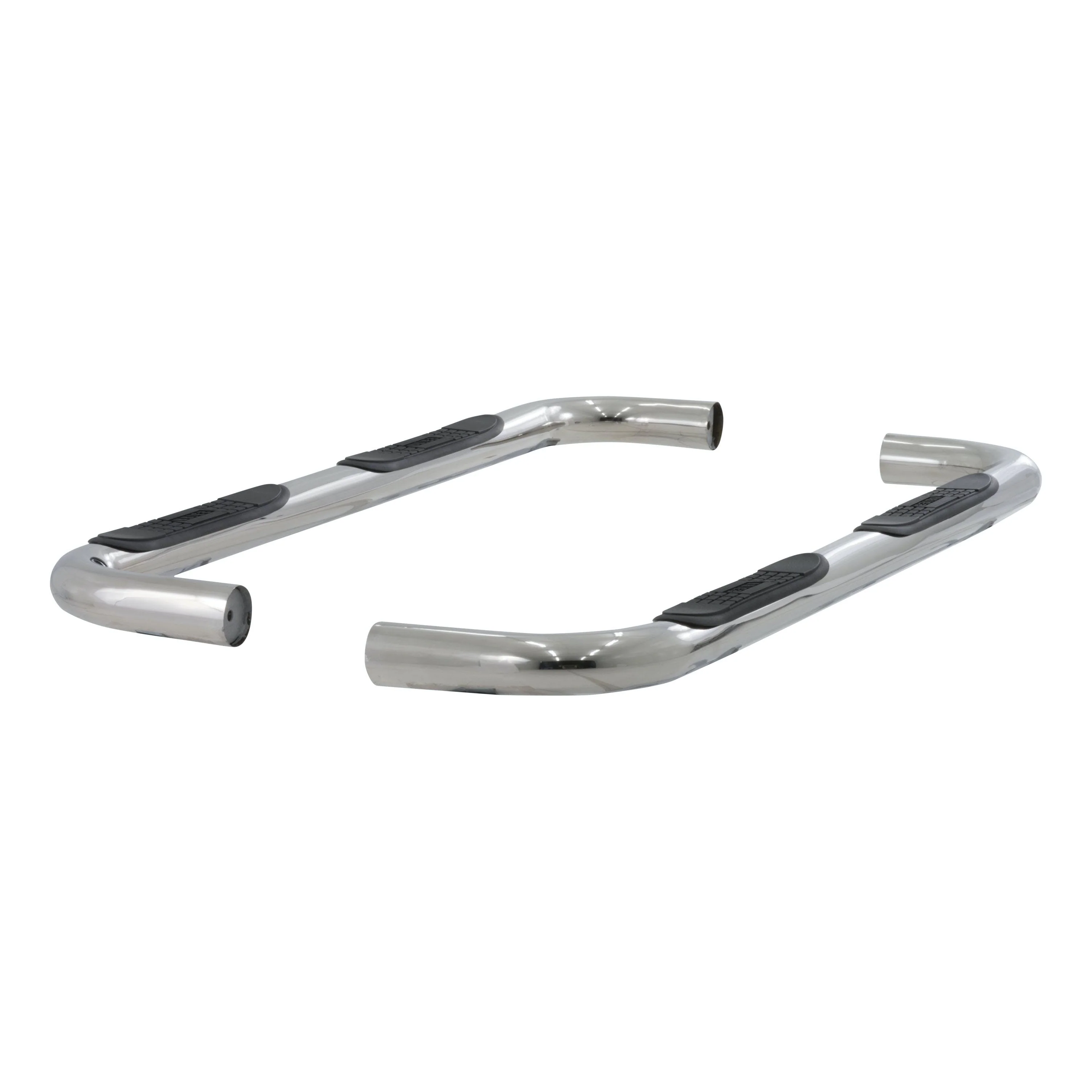 ARIES 203035-2 3" Round Polished Stainless Side Bars, Select Ford Ranger