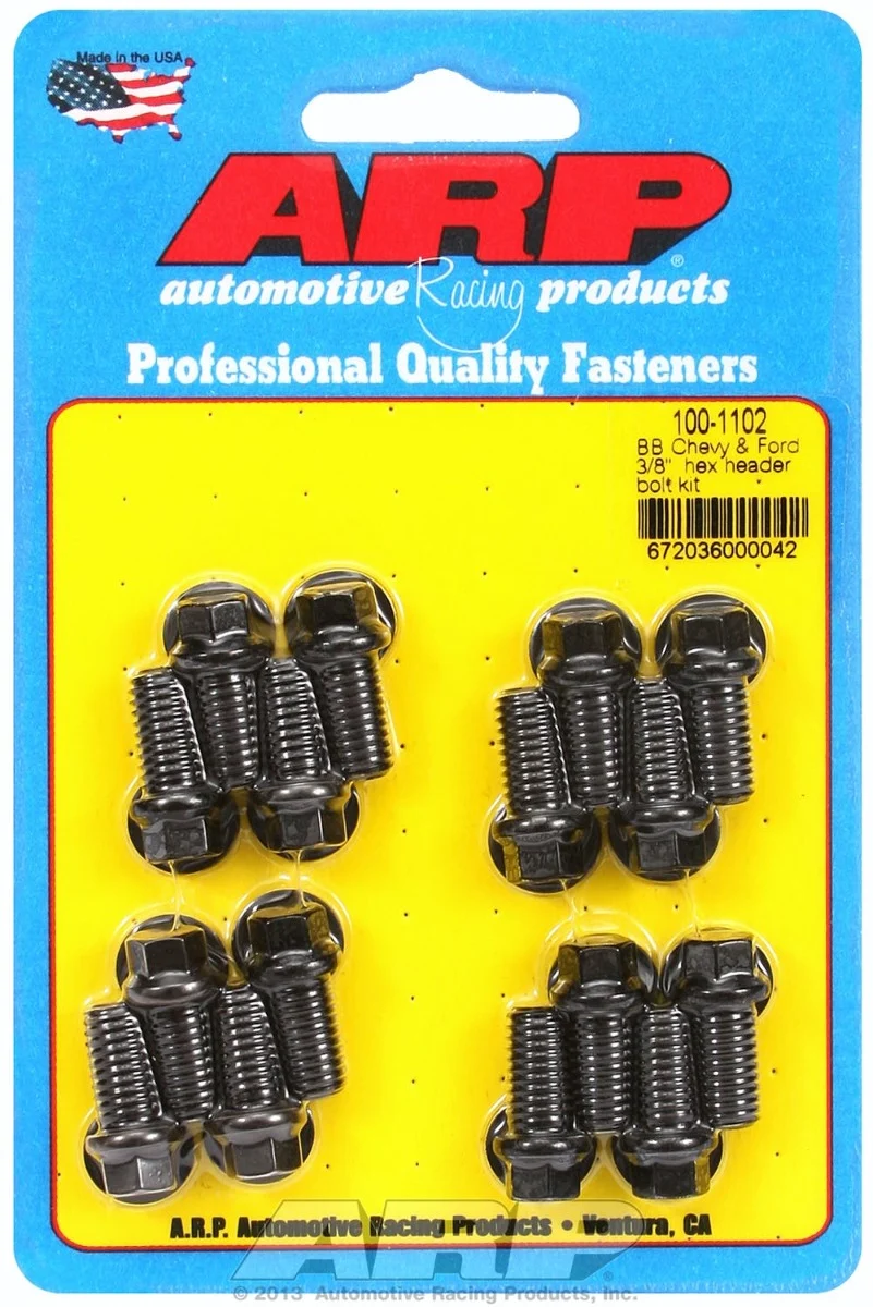 ARP 100-1102 3/8in Hex Header Bolt Kit