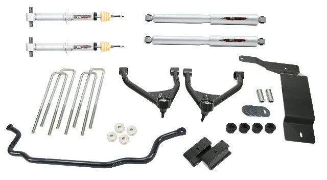 Belltech 150207TPS 4 Lift Kit Front and Rear Trail Performance Struts/Shocks