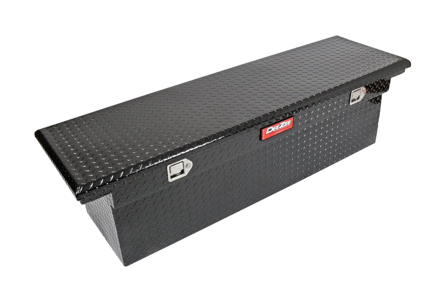 Dee Zee DZ8170DLB Tool Box - Red Crossover - Single Lid Black BT