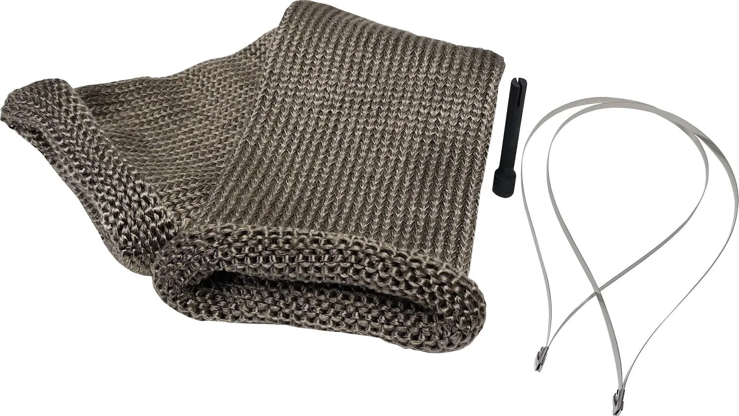 Design Engineering, Inc. 10038 Titanium 4" Knit Exhaust Sleeve - 12"