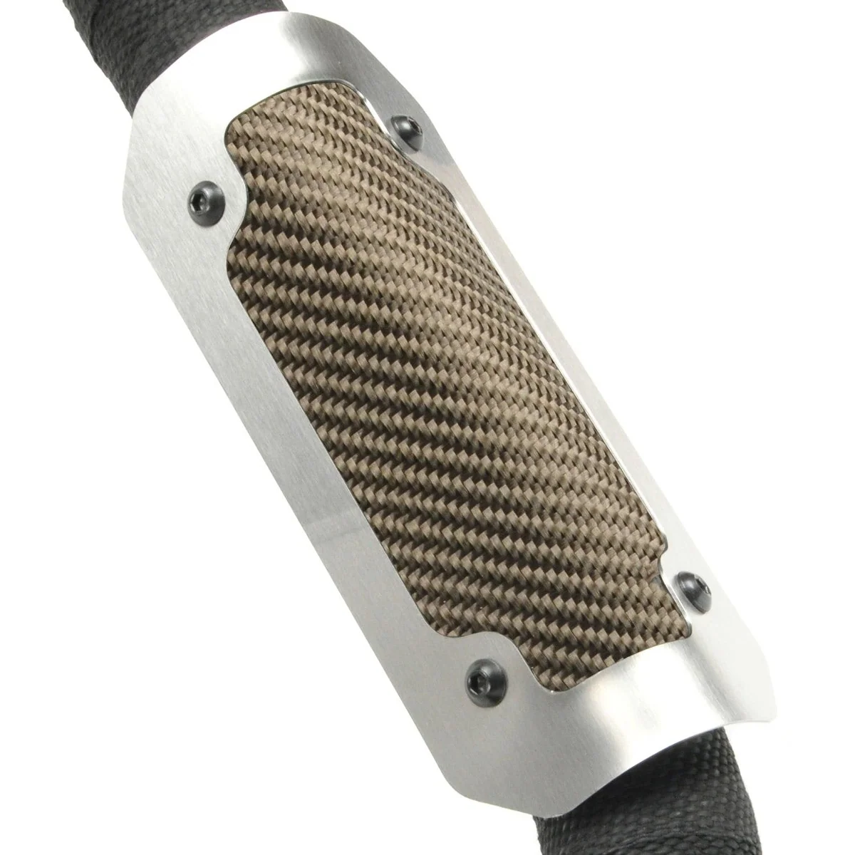 Design Engineering, Inc. 10903 Flexible Heat Shield -4 x 8 - Brushed / Titanium