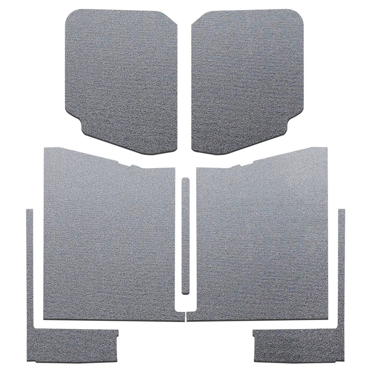 Design Engineering, Inc. 50184 Jeep? Gladiator Headliner Complete Kit, Gray (7-pc)