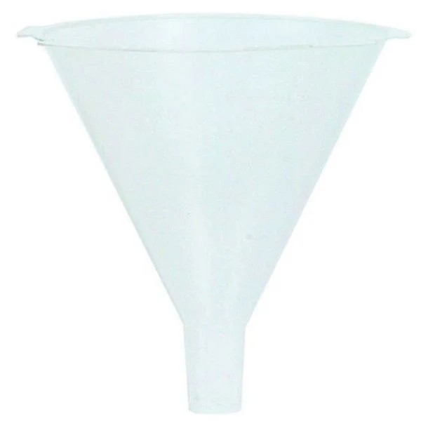 DeVilbiss DPC-22-K24 3in White Plastic Disposable Funnel for DeKups Cup Refilling