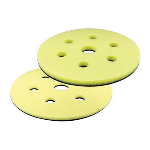 Eagle Abrasives 9719002 Micro-Hook Interface Pad, 6 in, Super-Tack, 7 Holes, Soft & Hard Set
