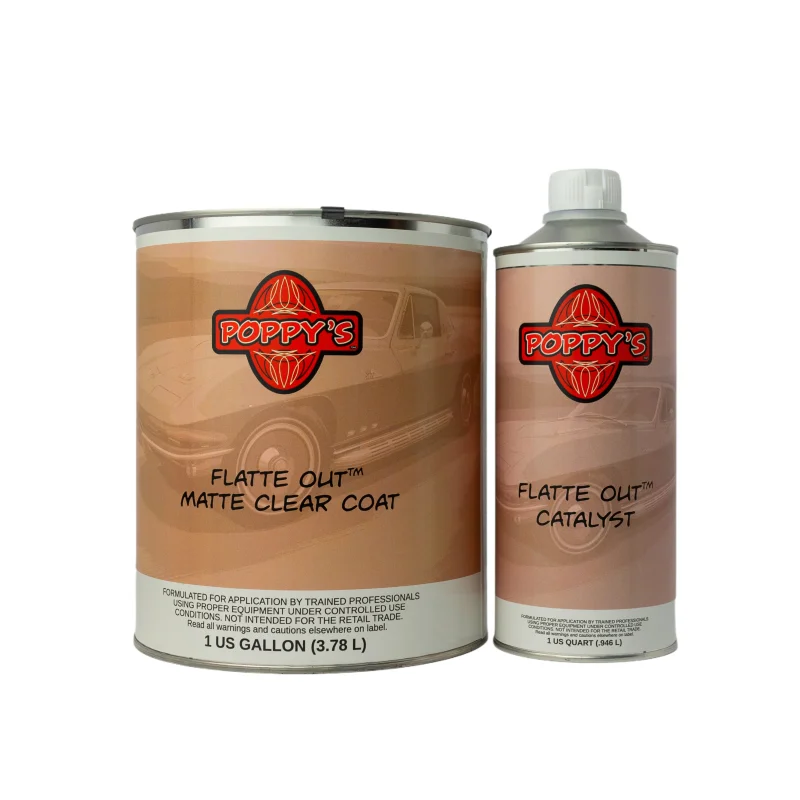“Flatte Out” Clear Coat (1.25 gal) Kit (Spray On)