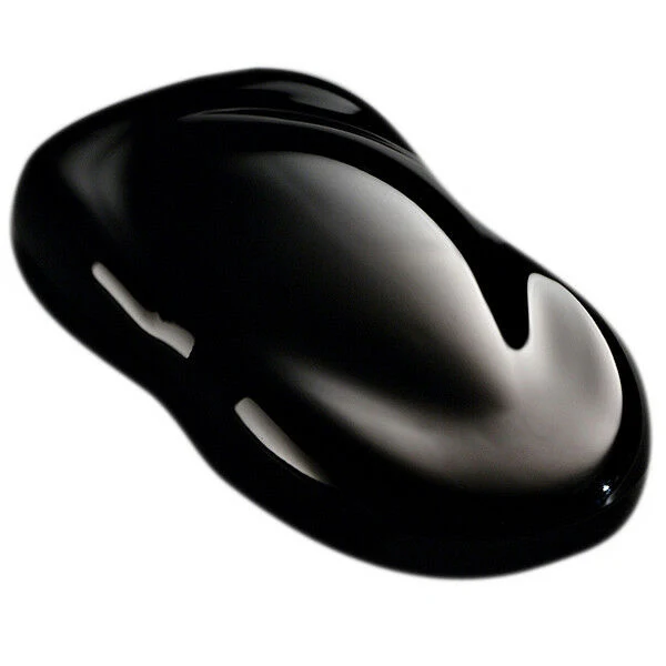 Jet Black Solid - Shimrin2 (2nd Gen) Solid Basecoat, 1/2 Pint