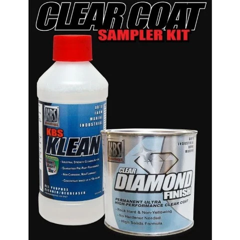 KBS Coatings Clear Coat Sampler Kit 50041