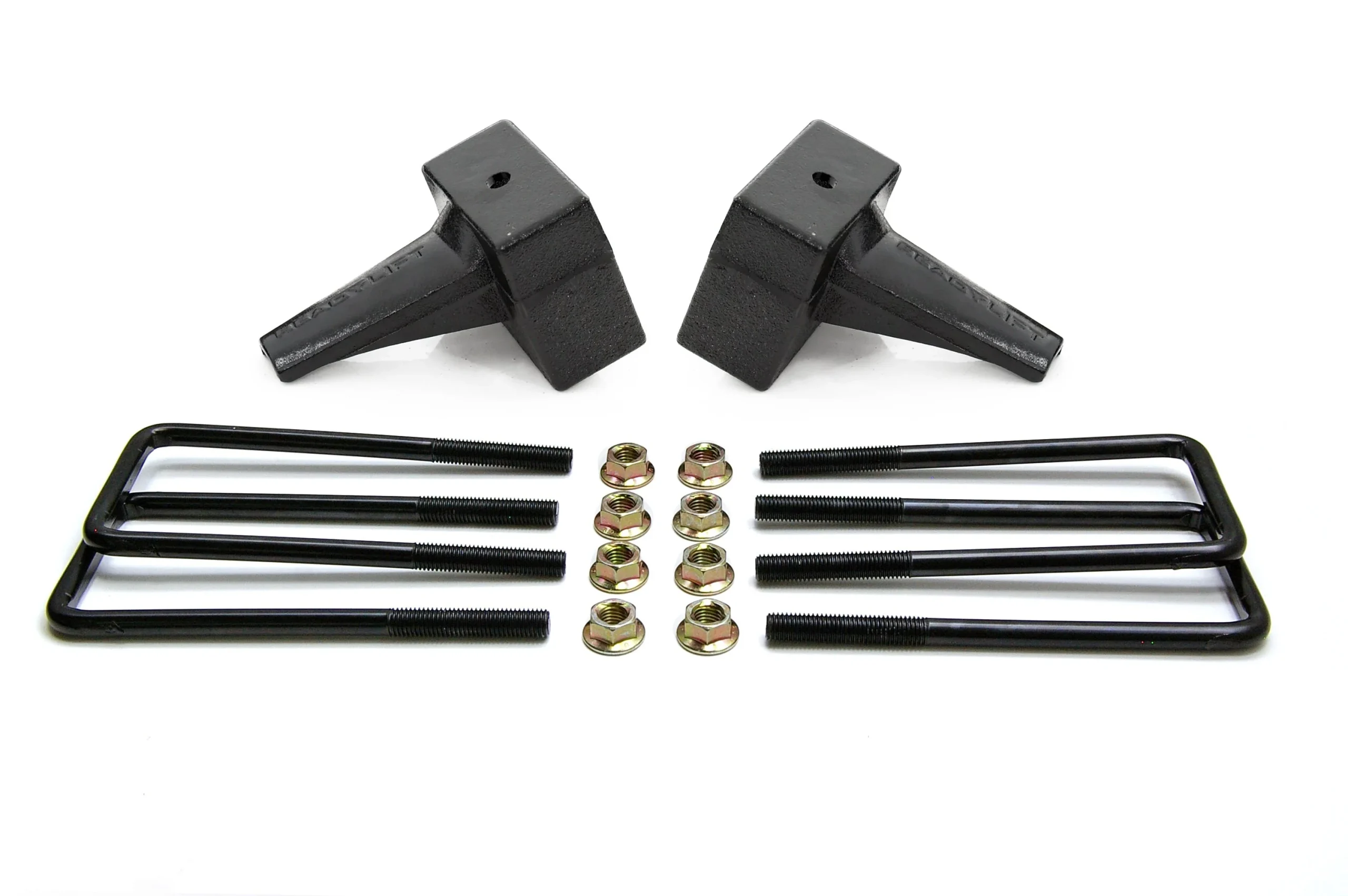 ReadyLIFT 26-2104 Suspension Leaf Spring Block Kit, 4 Rear