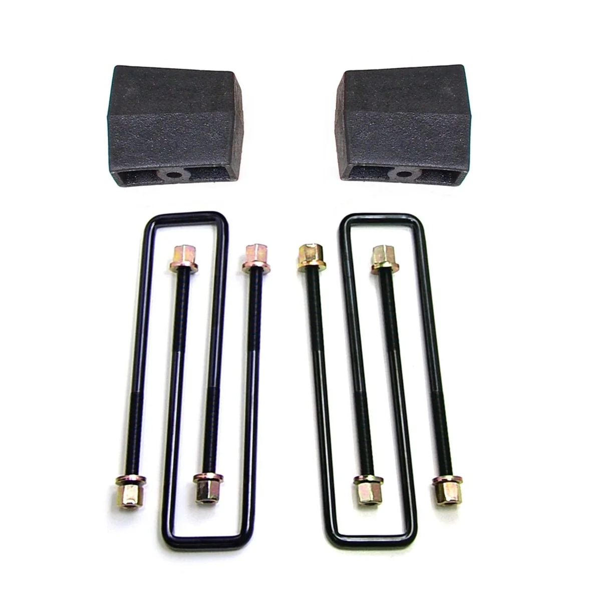 ReadyLIFT 26-3104 Suspension Leaf Spring Block Kit, 4 Rear