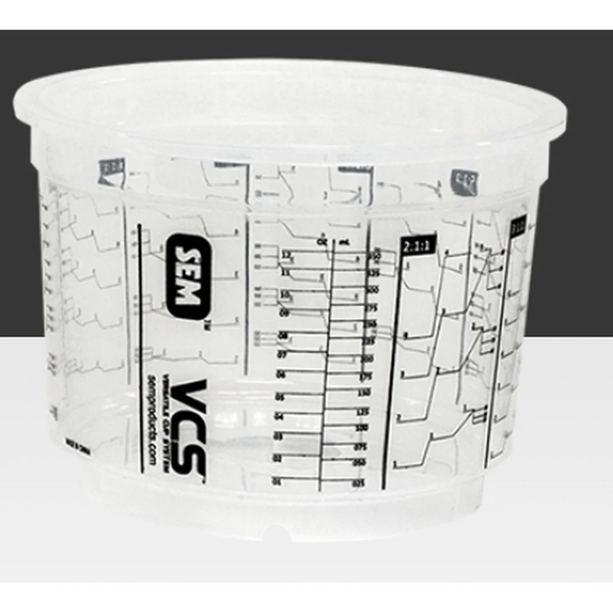 SEM 13 Oz. Hard Cup - Mix Ratios