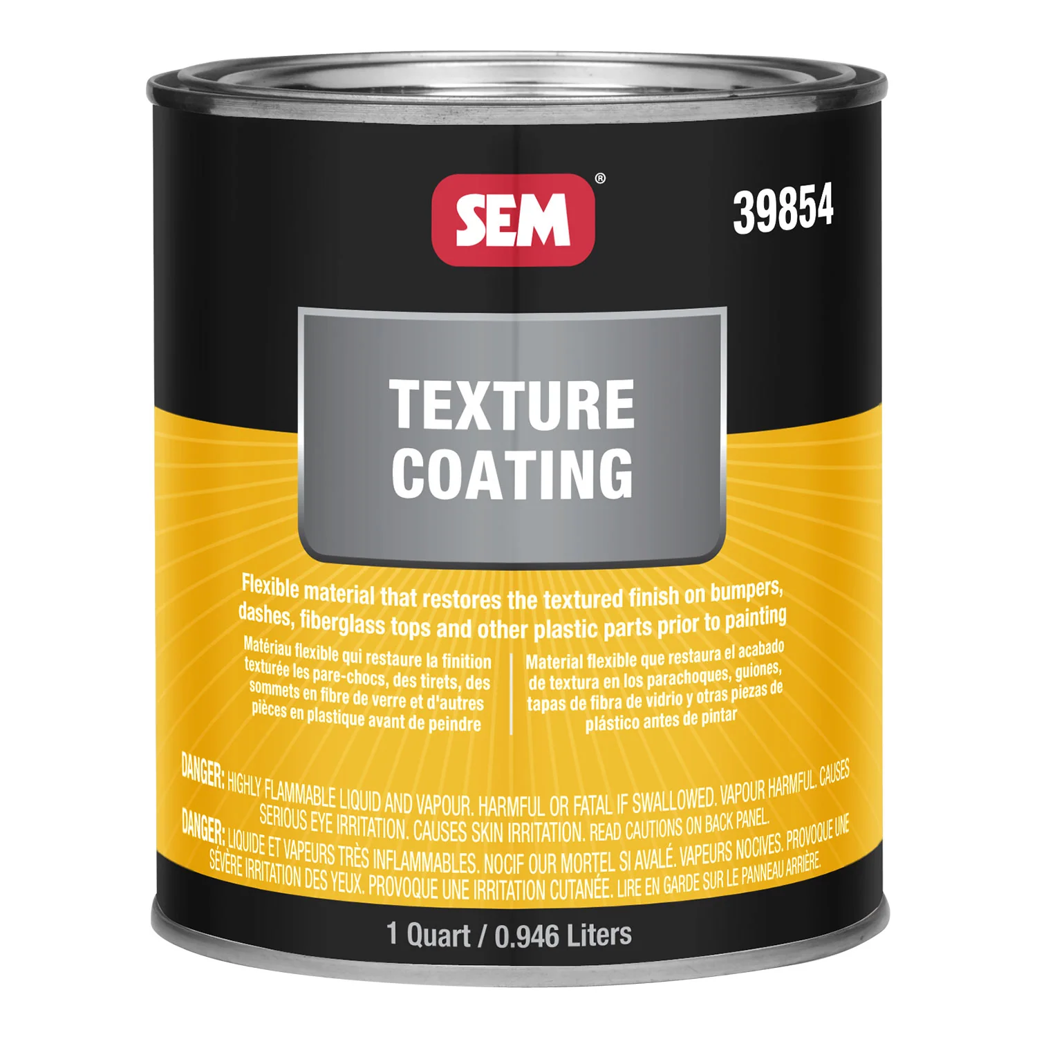 Texture Coating, Flexible Materials for Restoring a Textured Finish, 1 Quart