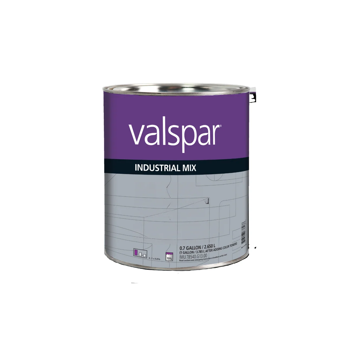 Valspar IMU-RE680-G01 Medium Reducer Exempt 1 gal Liquid Clear